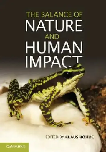 Cover of The Balance of Nature and Human Impact