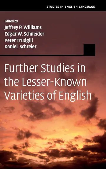 Cover of Further Studies in the Lesser Known Varieties of English