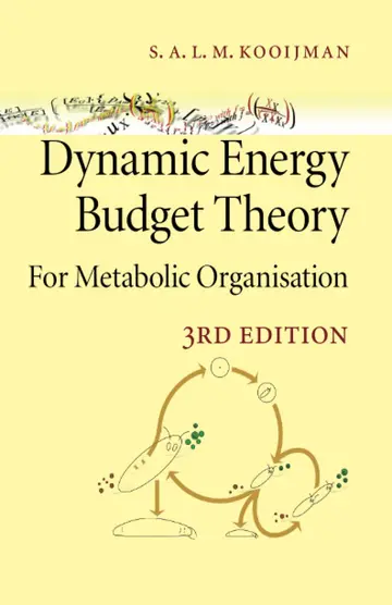 Cover of Dynamic Energy Budget Theory for Metabolic Organisation