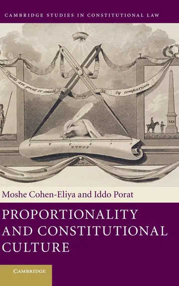 Cover of Proportionality and Constitutional Culture