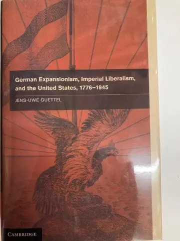 Cover of German Expansionism, Imperial Liberalism and the United States, 1776–1945