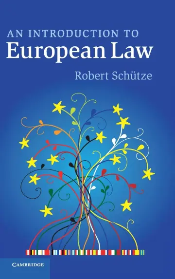 Cover of An Introduction to European Law