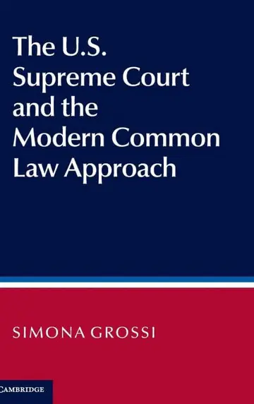 Cover of The US Supreme Court and the Modern Common Law Approach