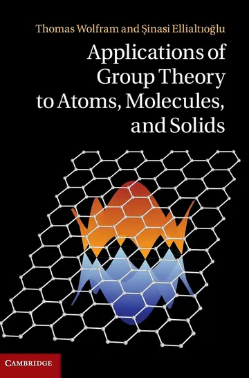 Cover of Applications of Group Theory to Atoms, Molecules and Solids