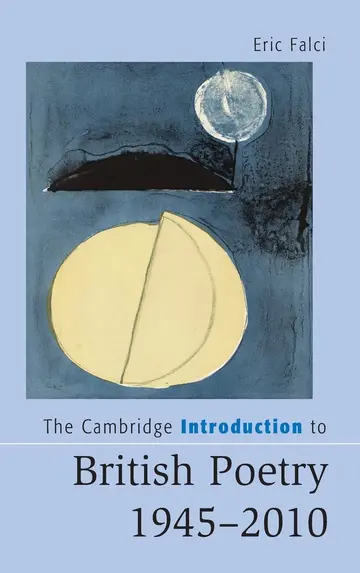 Cover of The Cambridge Introduction to British Poetry, 1945–2010