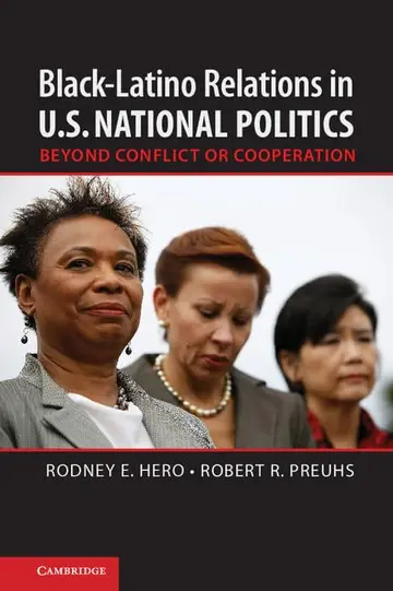 Cover of Black–Latino Relations in U.S. National Politics