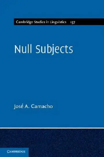 Cover of Null Subjects