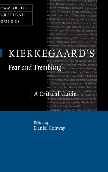 Cover of Kierkegaard's Fear and Trembling
