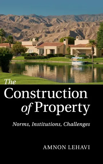 Cover of The Construction of Property