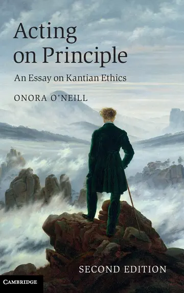 Cover of Acting on Principle