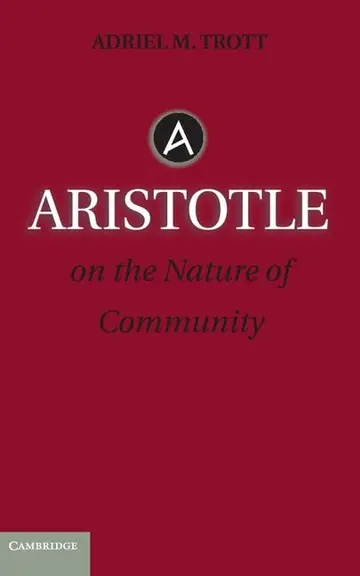 Cover of Aristotle on the Nature of Community