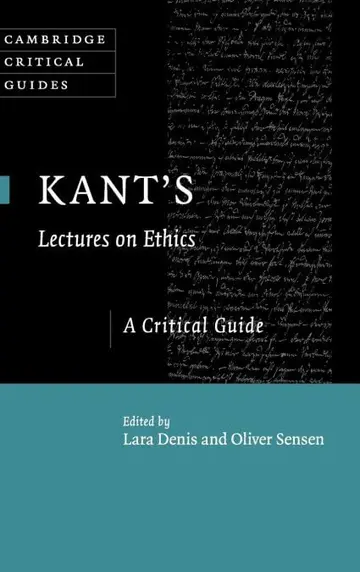 Cover of Kant's Lectures on Ethics