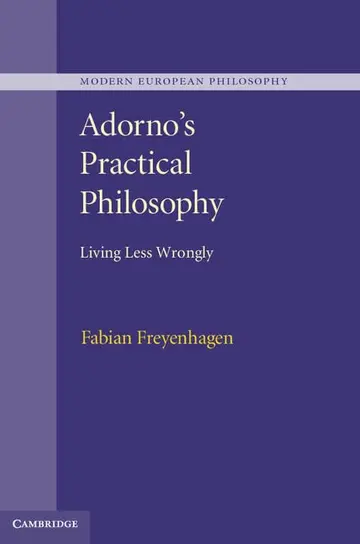 Cover of Adorno's Practical Philosophy