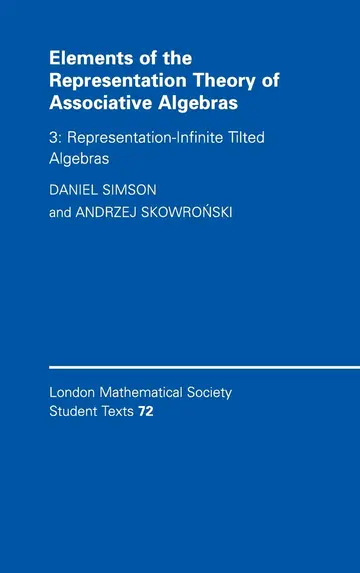 Cover of Elements of the Representation Theory of Associative Algebras - Vol.3