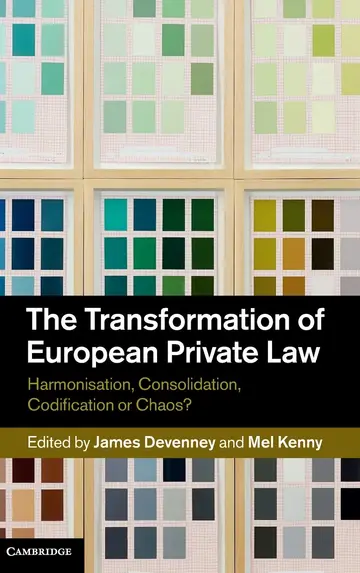 Cover of The Transformation of European Private Law