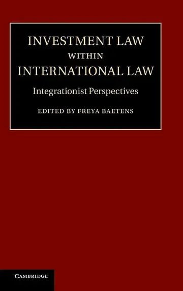 Cover of Investment Law within International Law