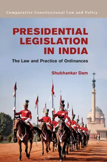 Cover of Presidential Legislation in India