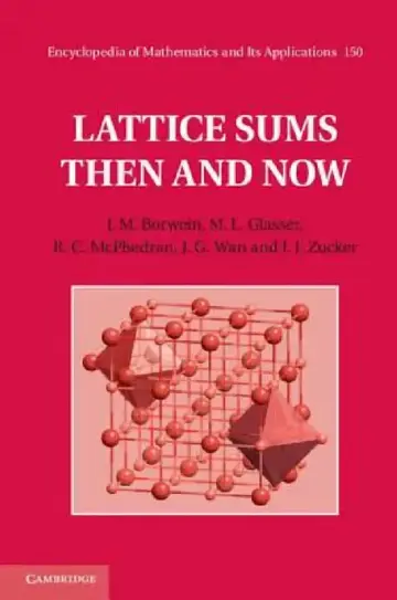 Cover of Lattice Sums Then and Now