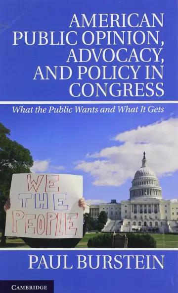 Cover of American Public Opinion, Advocacy, and Policy in Congress