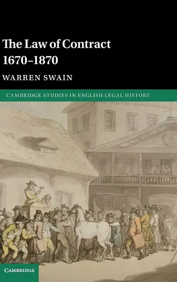 Cover of The Law of Contract 1670–1870