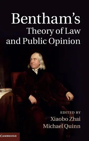 Cover of Bentham's Theory of Law and Public Opinion