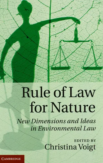 Cover of Rule of Law for Nature