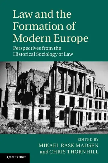 Cover of Law and the Formation of Modern Europe