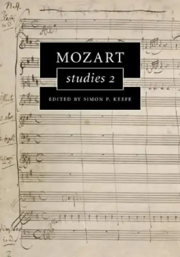 Cover of Mozart Studies 2