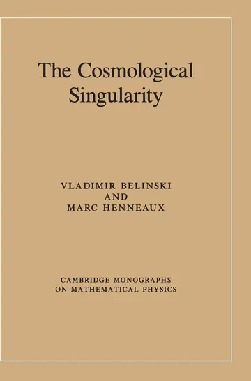 Cover of The Cosmological Singularity