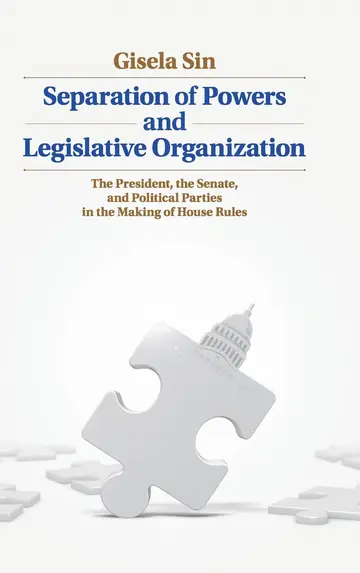 Cover of Separation of Powers and Legislative Organization