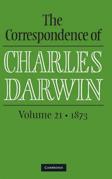 Cover of The Correspondence of Charles Darwin