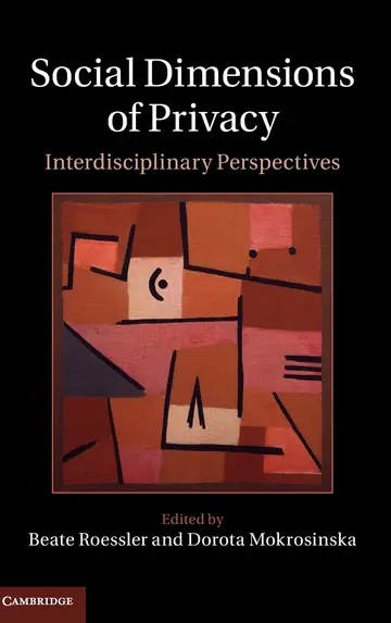 Cover of Social Dimensions of Privacy