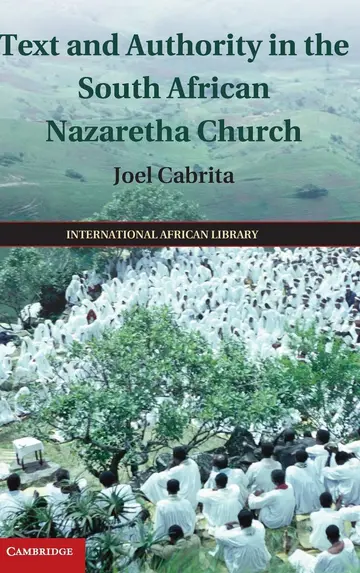 Cover of Text and Authority in the South African Nazaretha Church