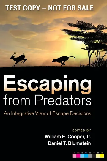 Cover of Escaping from Predators