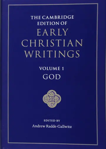 Cover of The Cambridge Edition of Early Christian Writings