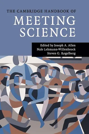 Cover of The Cambridge Handbook of Meeting Science