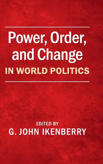 Cover of Power, Order, and Change in World Politics