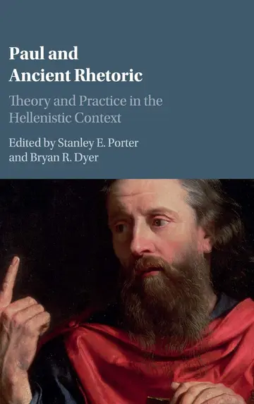 Cover of Paul and Ancient Rhetoric