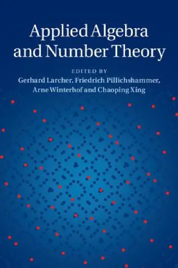 Cover of Applied Algebra and Number Theory