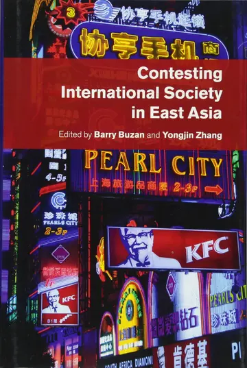 Cover of Contesting International Society in East Asia
