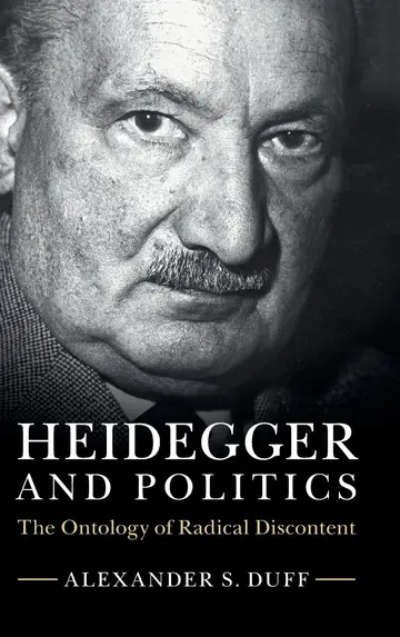Cover of Heidegger and Politics