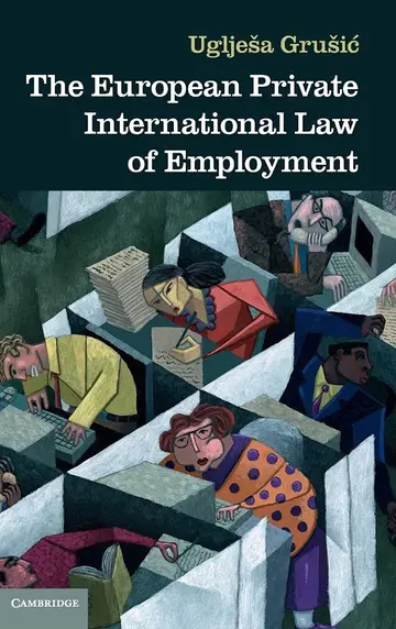 Cover of The European Private International Law of Employment