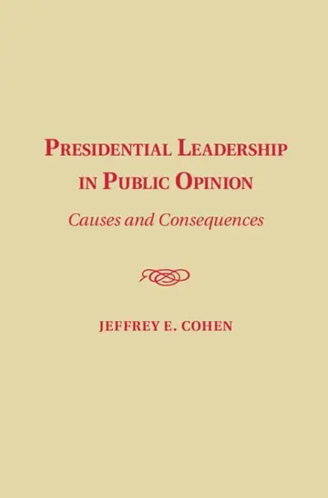 Cover of Presidential Leadership in Public Opinion