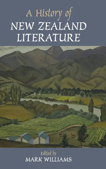 Cover of A History of New Zealand Literature