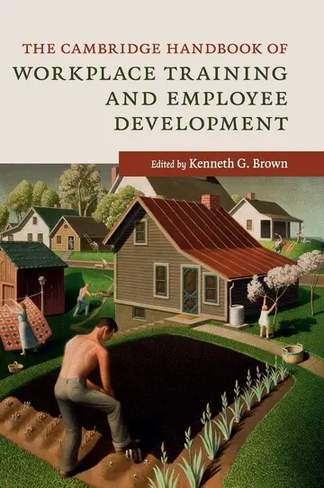 Cover of Cambridge Handbook of Workplace Training and Employee Development