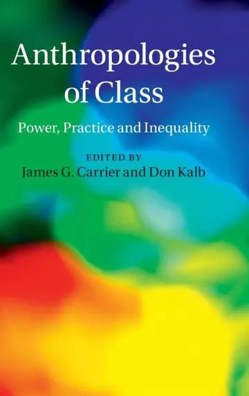 Cover of Anthropologies of Class