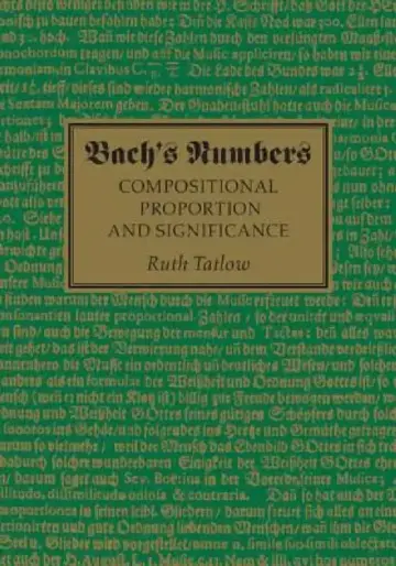 Cover of Bach's Numbers