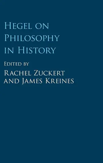 Cover of Hegel on Philosophy in History