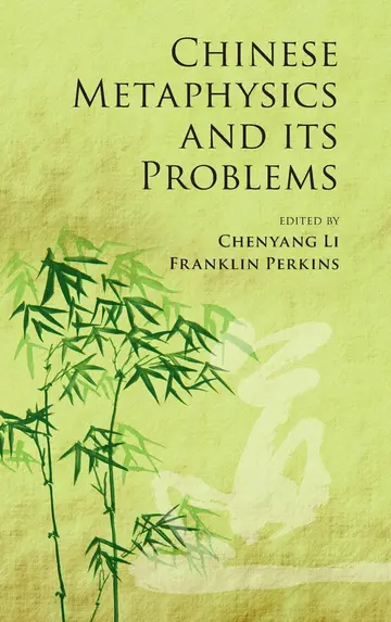 Cover of Chinese Metaphysics and its Problems