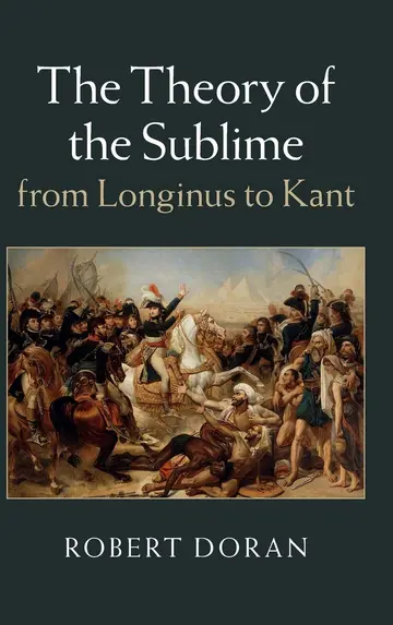 Cover of The Theory of the Sublime from Longinus to Kant